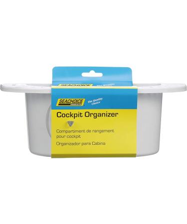 Seachoice Cockpit Organizer with 3 Suction Cups | Boat Storage Solution | White - Buy Online on GoSupps.com