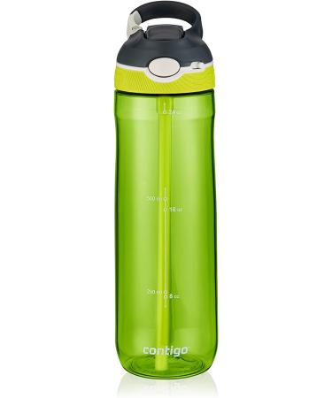 Contigo Autospout Straw Ashland Water Bottle 24 oz 3-Pack - Stormy Weather, Vibrant Lime, Monaco - Buy Online on GoSupps.com