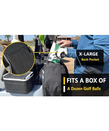 Caddy Daddy Golf Shoe Bag - Modern Black & Grey - Perfect for Travel & Storage | International Shipping Available - Buy Online on GoSupps.com