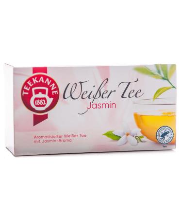 Teekanne White Tea Jasmine - Pack of 3 (60 Tea Bags) | Premium Quality International Shipping - Buy Online on GoSupps.com