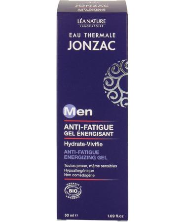 Eau Thermale Jonzac Men Organic Cosmetic Anti-Fatigue Energizing Gel 50 ml - Buy Online on GoSupps.com