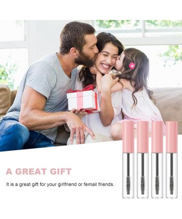 OSALADI 10pcs Mascara Empty Tube Eyeliner Vial Clear Mascara Travel Pink Packaging Material Filling Plastic - Buy Online on GoSupps.com
