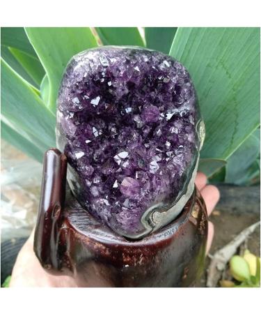 Amethyst Rough Stone 800g Amethyst Quartz Cluster - Uruguayan - Crystals - Gemstones - Geodes - Minerals Stone Collection