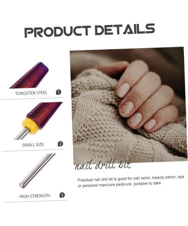 POPETPOP Multifunctional Conical Straight-cut Nail Drill Bit Manicure Polishing Head (xf) Acrylic Nails Remove Dead Skin Carbide Drill Bits Cuticle Drill Bits for Nails Manicure Nail Bits - Buy Online on GoSupps.com