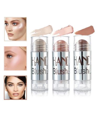 MEICOLY Multi Stick Trio Cream Blush Highlight Contour Glow Stick Set - Buy Online on GoSupps.com