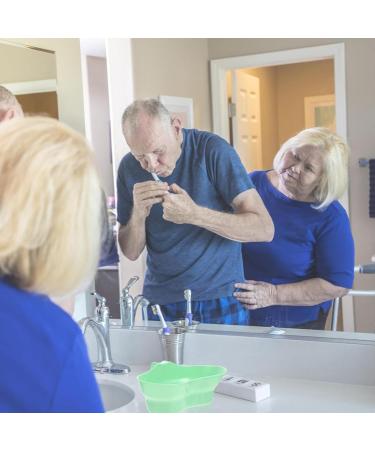 Portable Bed-Mouth Water Cup & Toothbrush Holder for Elderly Care | Emesis Tray & Mouthwash Basin for Patients - Buy Online on GoSupps.com