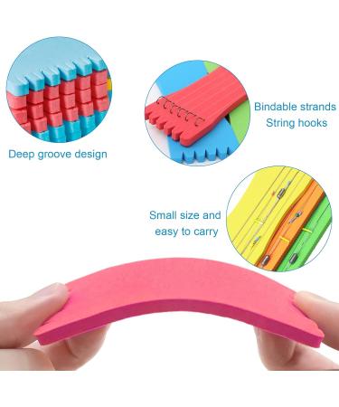 Maotrade 20 Pcs Winding Fishing Cord Foam Plate 6x14 cm - Pre-Winder Wire Fishing Board Accessories (Random Color) - Buy Online on GoSupps.com