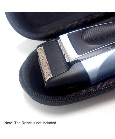 Fesjoy Hard Case Travel Organizer for Braun Series Black Trimmer - Men's Shaving Case for Ultimate Protection - Buy Online on GoSupps.com