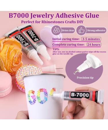 Buy 18000Pcs Resin Jelly Rhinestones - Multicolor 3mm Flatback Gems for DIY Crafts Jewelry Clothing & Nail Art with B7000 Glue - 24 Mix Colors - Buy Online on GoSupps.com