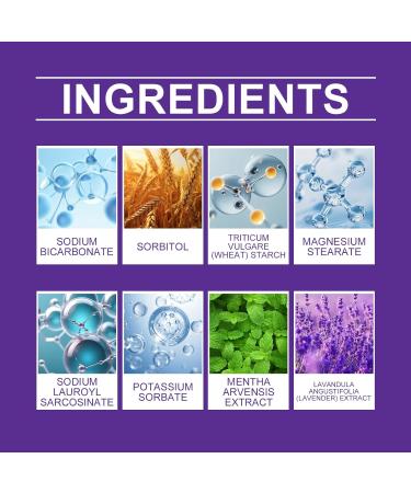 Shantou Youjia Purple tooth powder natural whitening agent tooth discoloration removal strengthening teeth and gums mineral powder for daily use purple tooth powder 2 pieces - Buy Online on GoSupps.com
