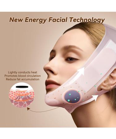 JUSRON V Line Face Tape with Soft Silicone - Chin Tape Strap for Women and Men (Pink) - Buy Online on GoSupps.com