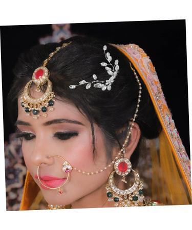 Beaupretty Hair Side Comb Small Side Comb Tiara Bridal Hair Accessories Rhinestone Hair Accessories Bridal Rhinestone Hair Comb Leaf Hair Comb Zinc Alloy Little Plum Blossom Wedding Bride - Buy Online on GoSupps.com