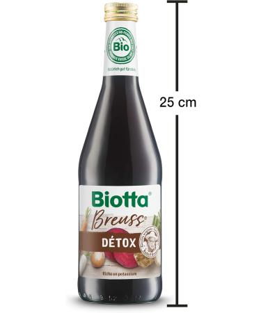 BIOTTA - Breuss Original Detox Juice - Harmonious blend of precious 100% organic vegetable juice - Rich in potassium - 500 ml - Buy Online on GoSupps.com