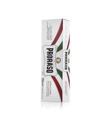 Proraso Men's Sensitive Shaving Cream 5.2 Oz - Gentle Formula for Smooth Shave - Buy Online on GoSupps.com