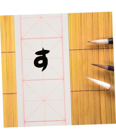 Operitacx 200 Sheets Grid Rice Paper Handwritten Paper Four Characters White 39x12cm - Buy Online on GoSupps.com