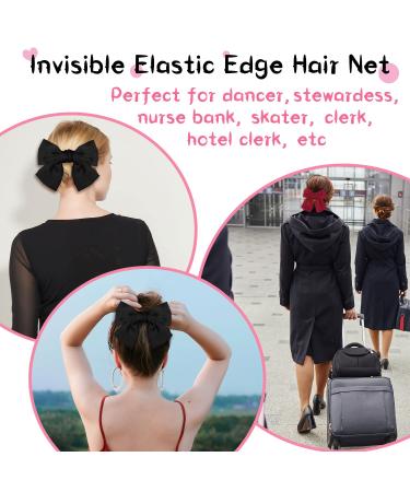 Loop Hair Clips for Women - 2 Pack Big French Hair Clips in Black & Red - Stylish Girls Hair Accessories - Buy Online on GoSupps.com