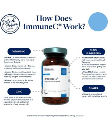 Patrick Holford Immune C 60 Tablets - Buy Online on GoSupps.com
