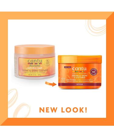 Shea Butter Natural Hair Curling Custard - 12 Ounce (Pack of 1) - Buy Online on GoSupps.com