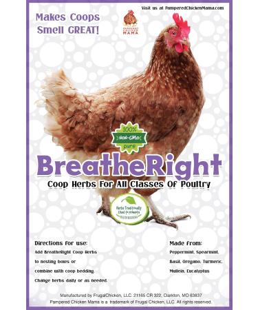 BreatheRight Chicken Coop Herbs for Hens (20 Ounces) 1 count (Pack of 1) - Buy Online on GoSupps.com