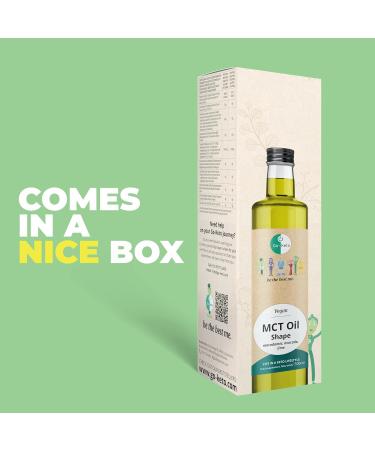 Go-Keto MCT Oil 500ml - C8/C10 Coconut Oil Blend Vegan Non-GMO Omega-7 from Avocado & Macadamia Ideal for Keto Diet & Shakes Lime Flavor - Buy Online on GoSupps.com