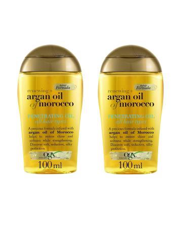 OGX Renewing Argan oil of Morocco Penetrating Oil Combo Pack with argan oil for soft seductive silky perfection hair 100ml - Buy Online on GoSupps.com