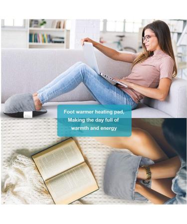 Buy USB Electrical Foot Warmer for Men & Women - Soothing Massage Foot Warmers for Home & Office - Gray - Buy Online on GoSupps.com