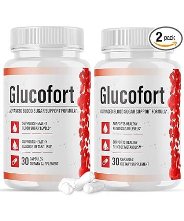 (Official) Glucofort Supplement Support Formula Support (2 Pack)