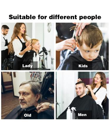 Waterproof Barber Cape for Men/Women - Salon Hair Cutting Cape with Adjustable Closure - Buy Online on GoSupps.com