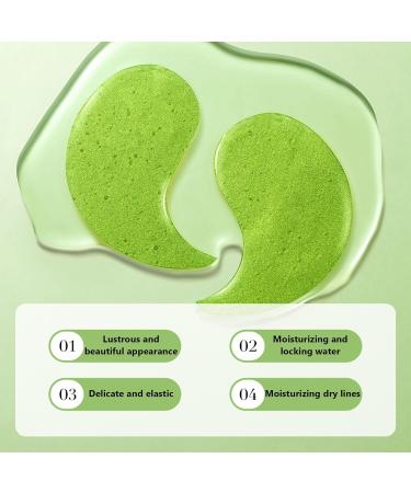 Seaweed Eye Mask Green Seaweed Collagen Eye Mask Moisturizing and Soothing Eye Pads Eye Treatment Mask For Brightens and Reducing Wrinkles Dark Circles Eye Bags and Puffiness (1PC) - Buy Online on GoSupps.com