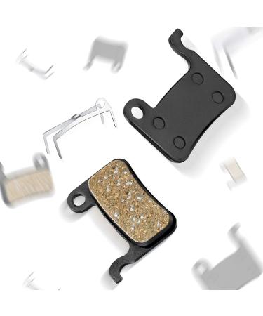 4 Pairs Resin Brake Pads for Shimano Deore XT XTR LX SLX Hone Alfine Saint Disc Brake - Compatible Disc Brake Pads - Buy Online on GoSupps.com