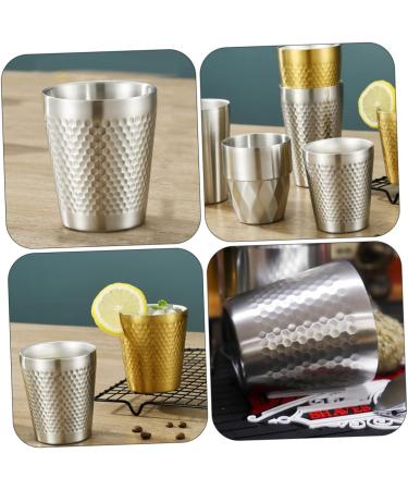 FRCOLOR 2 PCS Stainless Steel Shaving Cup Set - 304 Metal Shaving Tools for Perfect Shaping & Lathering - Buy Online on GoSupps.com