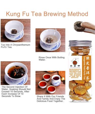 Plant Gift Dried tangerine Rice (Riz la mandarine s ch e) Th Pu'er Th Pu-Er Th Pu-Erh Ripe Th Puer chinois biologique Th Puerh Ann e 2016 Th Perdre du Poids150G / 5.29oz - Buy Online on GoSupps.com