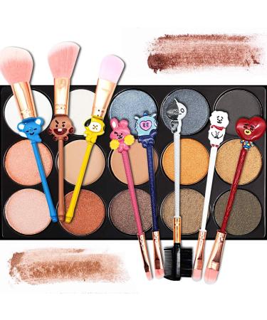 CuteBrush Makeup Brush Set w/Pouch Cosmetic Brushes With Sailor Moon Gems(KS-BTS) BTS-1 - Buy Online on GoSupps.com