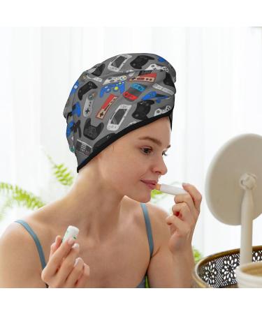 Super Absorbent Microfiber Hair Towel Wrap for Women - Quick Dry Coral Velvet Cap for Long Curly & Thick Hair - Buy Online on GoSupps.com