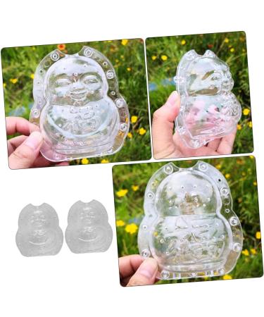 TEHAUX Peach Mold 4 Pcs Vegetable Shaping Mold Fruit Small Forming Mold Mini Tools Melon Shaping Mold Watermelon Cute - Buy Online on GoSupps.com