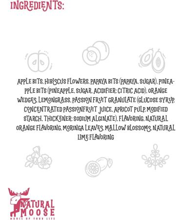 Global Natural Moose Tea Trotters | Premium Loose Leaf Tea |Honolulu A flavored blend of fruit and herbal teas that tastes like sweet orange bergamot and tropical fruity flavors | 100g Honolulu | Orange bergamot and tropical flavour 100 g (Pack of 1) - Buy Online on GoSupps.com