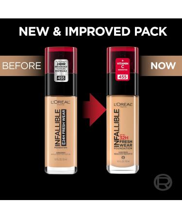 L'Oreal Paris Makeup Lightweight Foundation - Golden Beige - 1 Fl Oz. - Buy Online on GoSupps.com