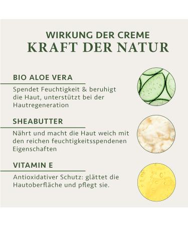 Buy Hyaluron Cream 100ml - High-Dose Hyaluronic Acid Organic Aloe Vera & Vitamin E - Vegan Moisture Face Cream for Men & Women - Buy Online on GoSupps.com