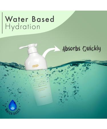 IYASA Moisturizing Lotion for Sensitive Skin Water Based Body Lotion Non Greasy Daily Moisturizing Lotion for Dry Skin Lightweight Hydrating Body Moisturizer Paraben & Sulfate Free 16 oz - Buy Online on GoSupps.com