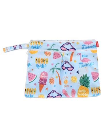 Damero Reusable Wetbag Diaper Bag - Perfect for On-the-Go Baby Essentials & Dirty Clothing | Small Size for Summer Vacations - Buy Online on GoSupps.com