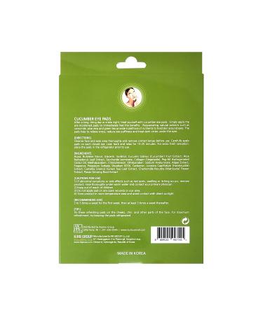 DR SMART Hydrating Cucumber Eye Pads - 20 Pads for All Skin Types - Buy Online on GoSupps.com