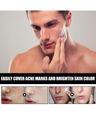 2 Pcs Eelhoe Moisturizing Concealer Cream Cream Concealer Foundation Moisturizing Makeup Men's Moisturizing Concealer Cream Refreshing Concealer Invisible Pores Lazy Cream - Buy Online on GoSupps.com