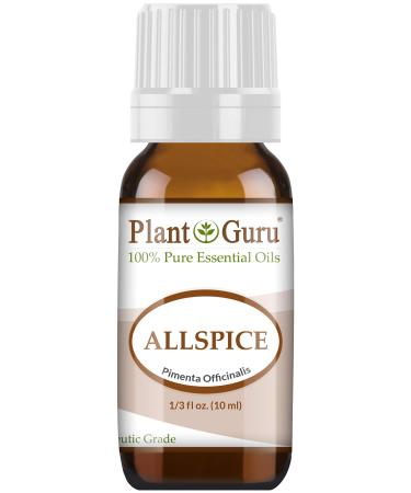 Allspice Essential Oil 10 ml 100% Pure Undiluted Therapeutic Grade.