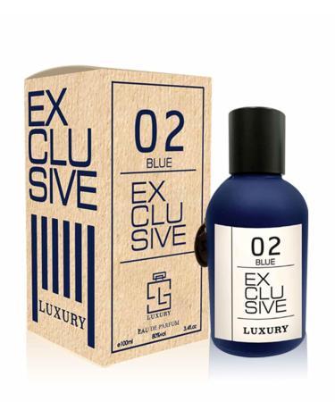 Maison d'Orient EXCLUSIVE 02 BLUE by LUXURY COLLECTION - Aromatic-Woody Men's Fragrance with Amber and Musk Notes 100 ML EDP - Buy Online on GoSupps.com
