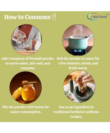 neotea Tribulus Terrestis | Nerunjil Powder | 300gm Pack of 1 - Buy Online on GoSupps.com