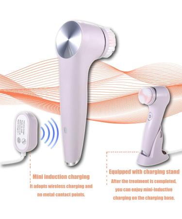 Facial Cleanser Mini Inductive Wireless Charging Soft Brush Cleansing Brush Facial Cleansing Waterproof - Buy Online on GoSupps.com