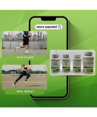 TAMPUGREEN Magnesium Bisglycinate High Absorption Muscle & Nerve Support Relaxation & Sleep Support 200 mg 120 Tablets GMP Certified - Buy Online on GoSupps.com