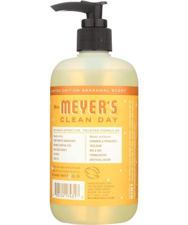 Mrs. Meyer's Limited Edition Orange Clove Hand Soap 12.5 fl. oz - Biodegradable Formula with Essential Oils - Buy Online on GoSupps.com