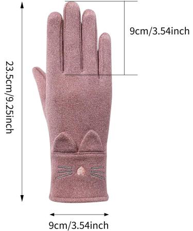 S5E5X Waterproof Men Ski Gloves | Cute Cat Ear Design | Windproof & Warm Winter Gloves for Skiing, Snowboarding & Cold Weather Activities - Buy Online on GoSupps.com