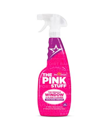 Stardrops - The Pink Stuff - The Miracle Window and Glass Cleaner 25.36 Fl Oz (Pack of 1)